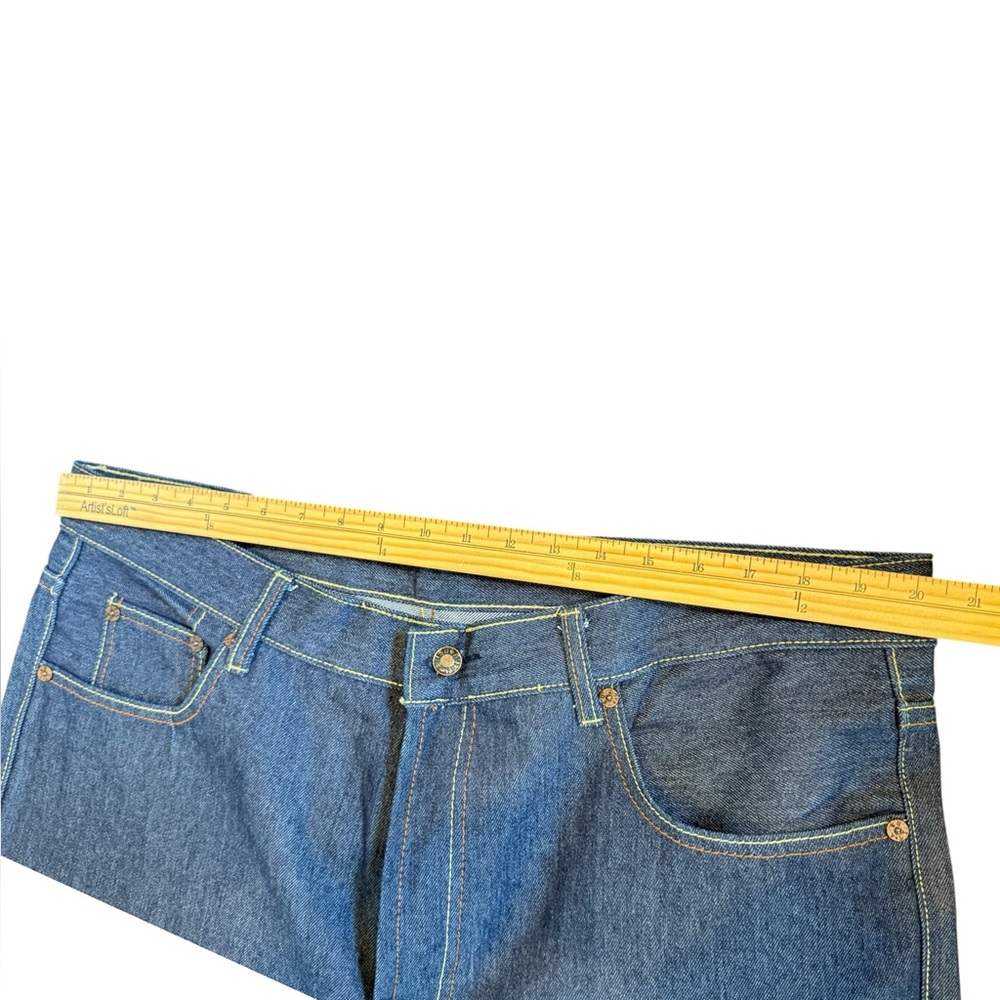 Evisu Painted Seagull Jeans Size 42 Rare Y2K Japanese Streetwear Denim - Picture 7 of 17